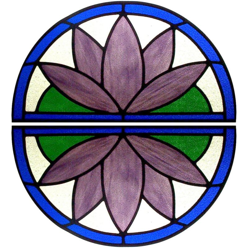 Stained Glass Water Lilly